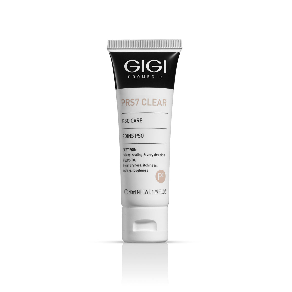GIGI Laboratories | PRS7 Clear | krém na psoriázu a atopickou dermatitidu | citlivá pleť | 50 ml