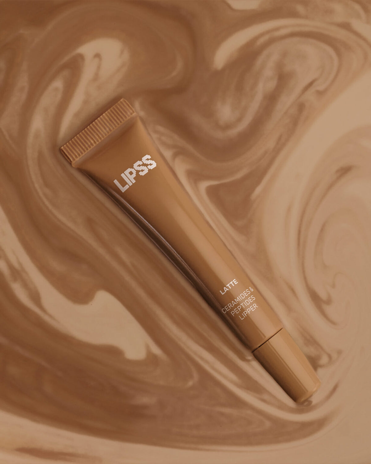 LIPSS LATTE – pečující lesk na rty