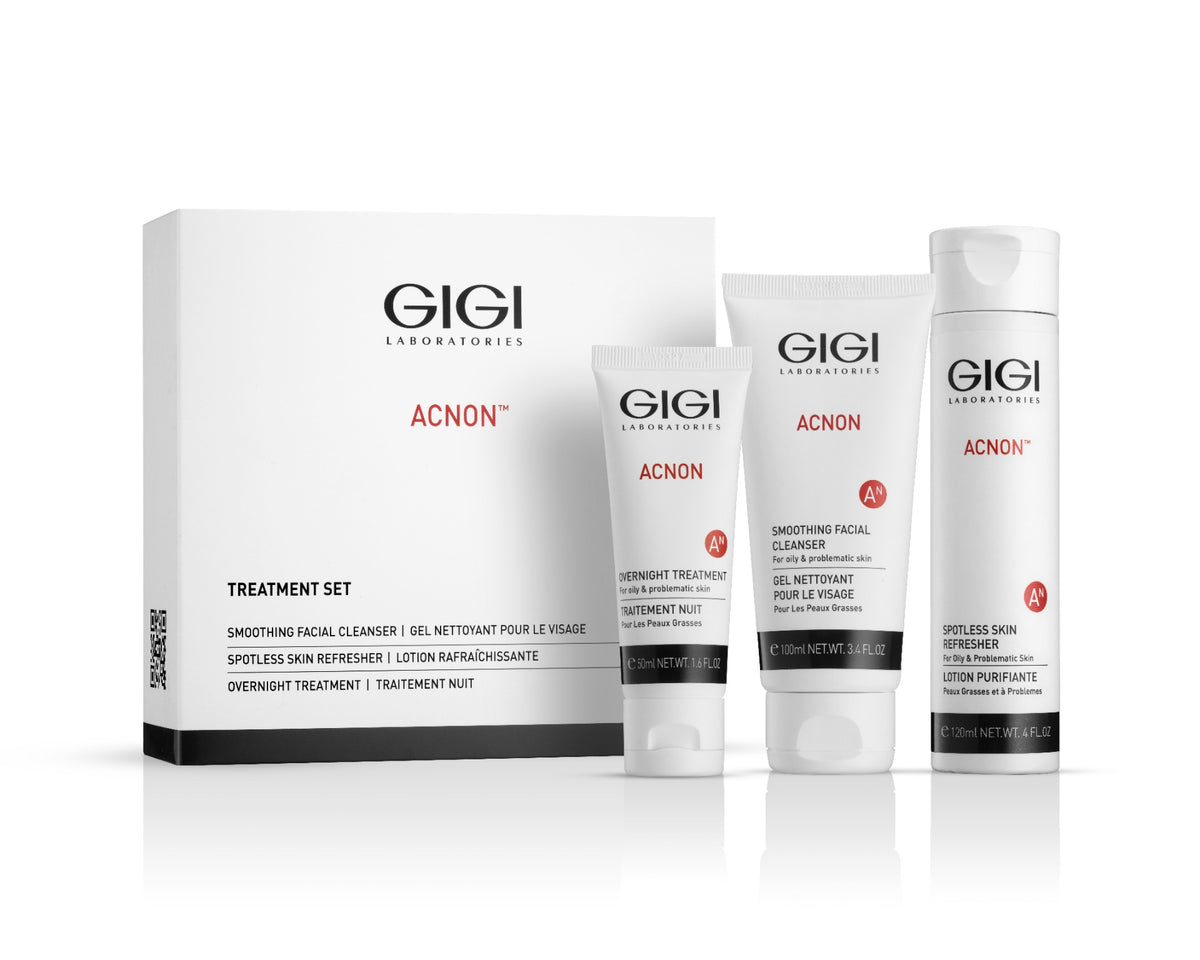 GIGI Laboratories | Acnon | set pro domácí péči | problematická pleť náchylná k akné | sada
