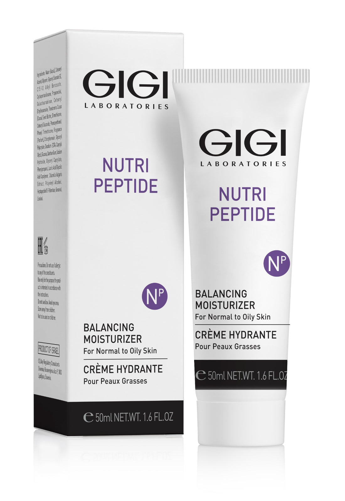 GIGI Laboratories | Nutri Peptide | hydratační krém | mastná pleť | 50 ml