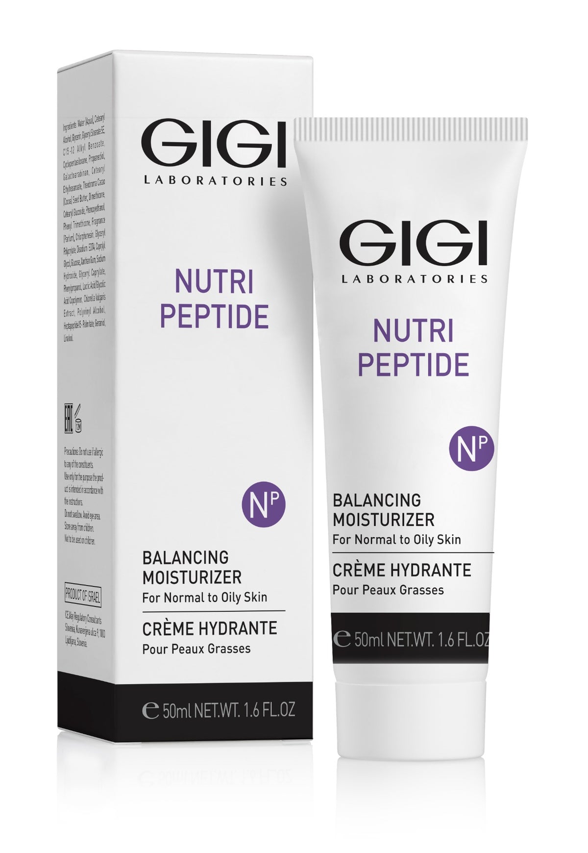 GIGI Laboratories | Nutri Peptide | hydratační krém | mastná pleť | 50 ml