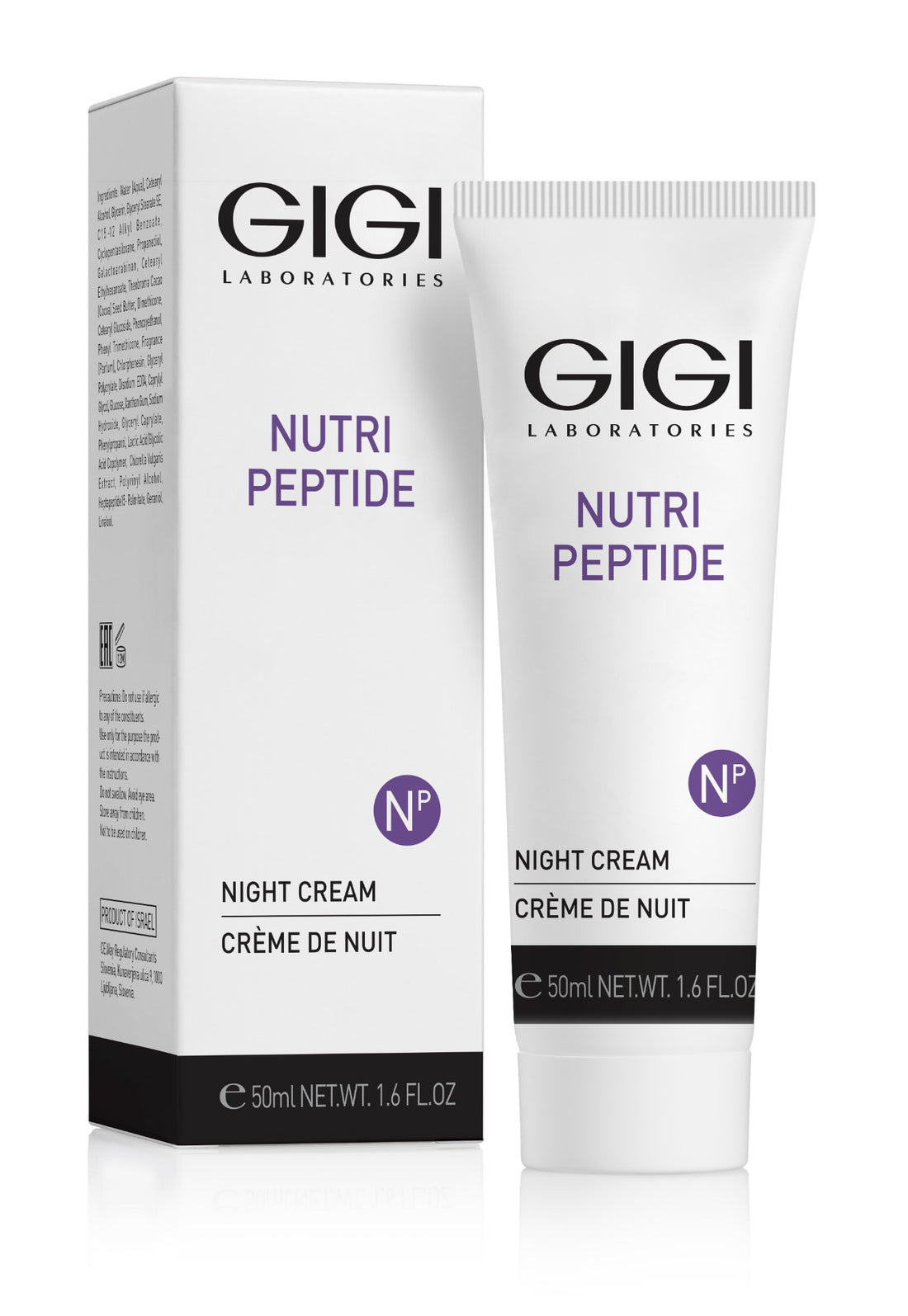 GIGI Laboratories | Nutri Peptide | noční krém | suchá pleť | 50 ml