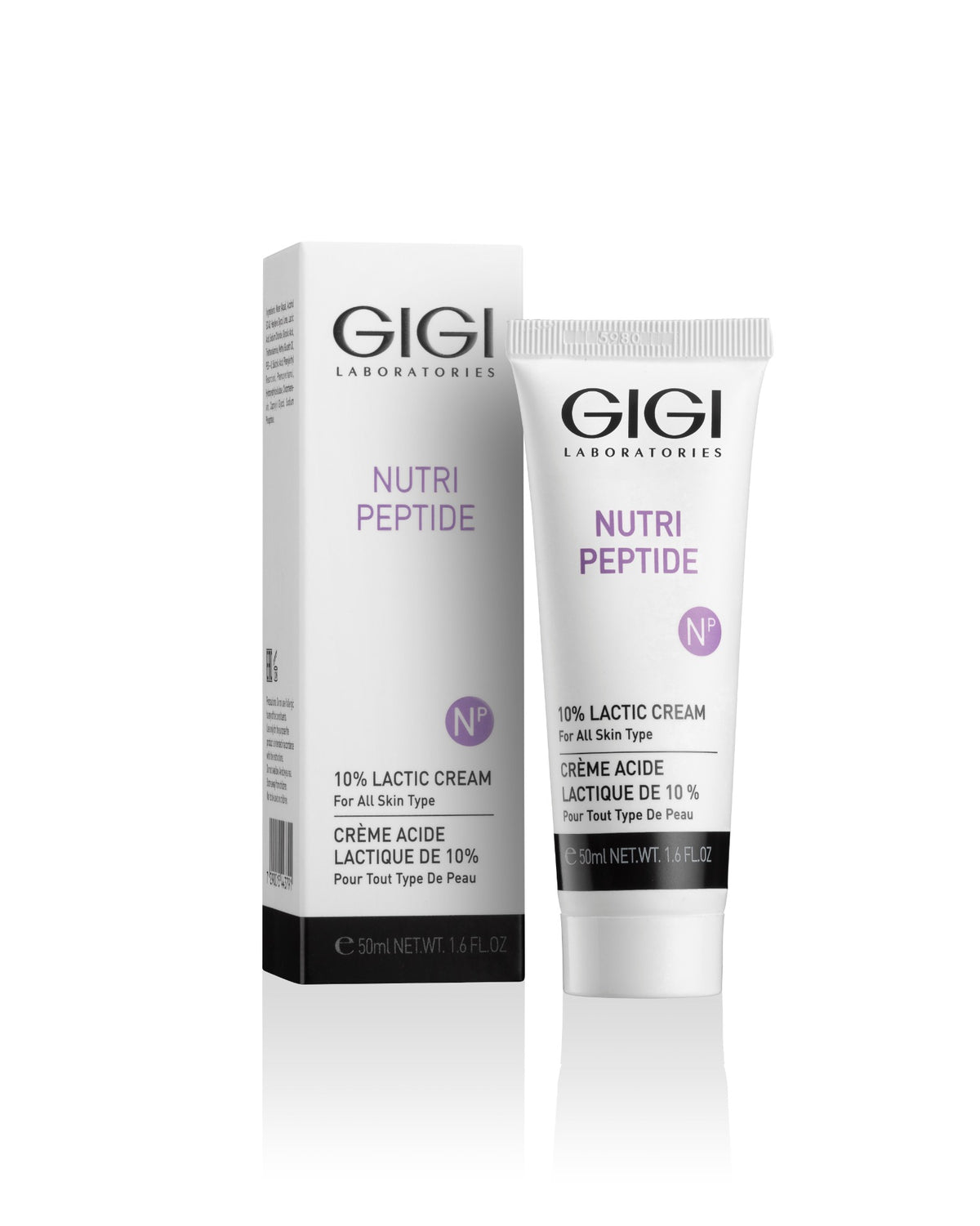 GIGI Laboratories | Nutri Peptide | noční krém s 10% kyselinou mléčnou | všechny typy pleti | 50 ml