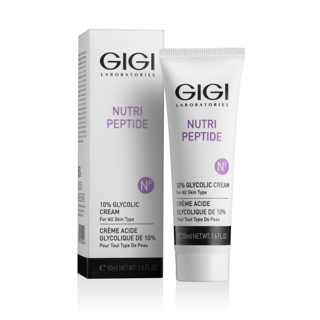 GIGI Laboratories | Nutri Peptide | krém s 10% kyselinou glykolovou | všechny typy pleti | 50 ml