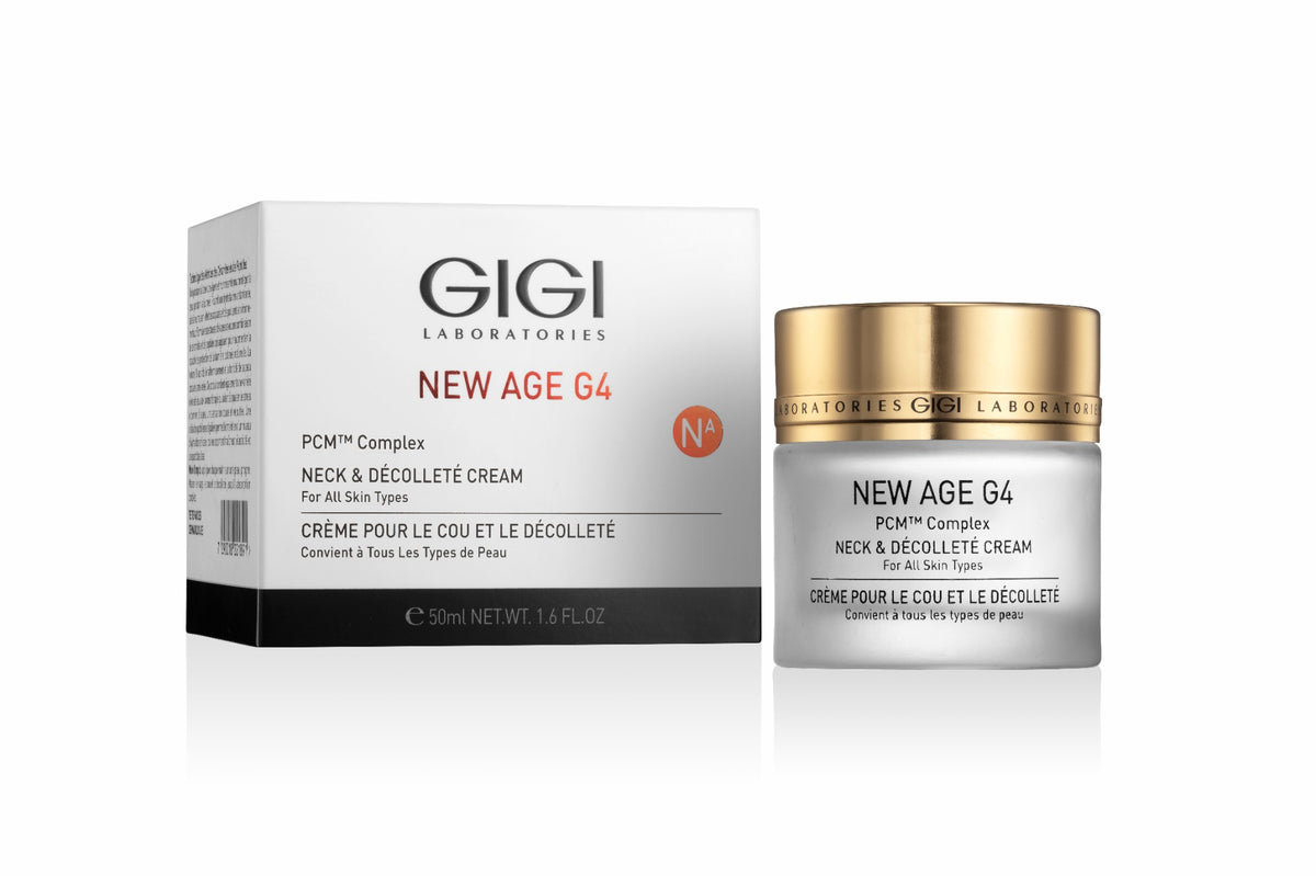 GIGI Laboratories | New Age G4 | krém na krk a dekolt | zpevnění a hydratace | 50 ml