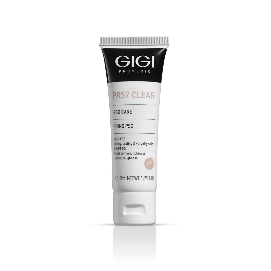 GIGI Laboratories | PRS7 Clear | krém na psoriázu a atopickou dermatitidu | citlivá pleť | 50 ml