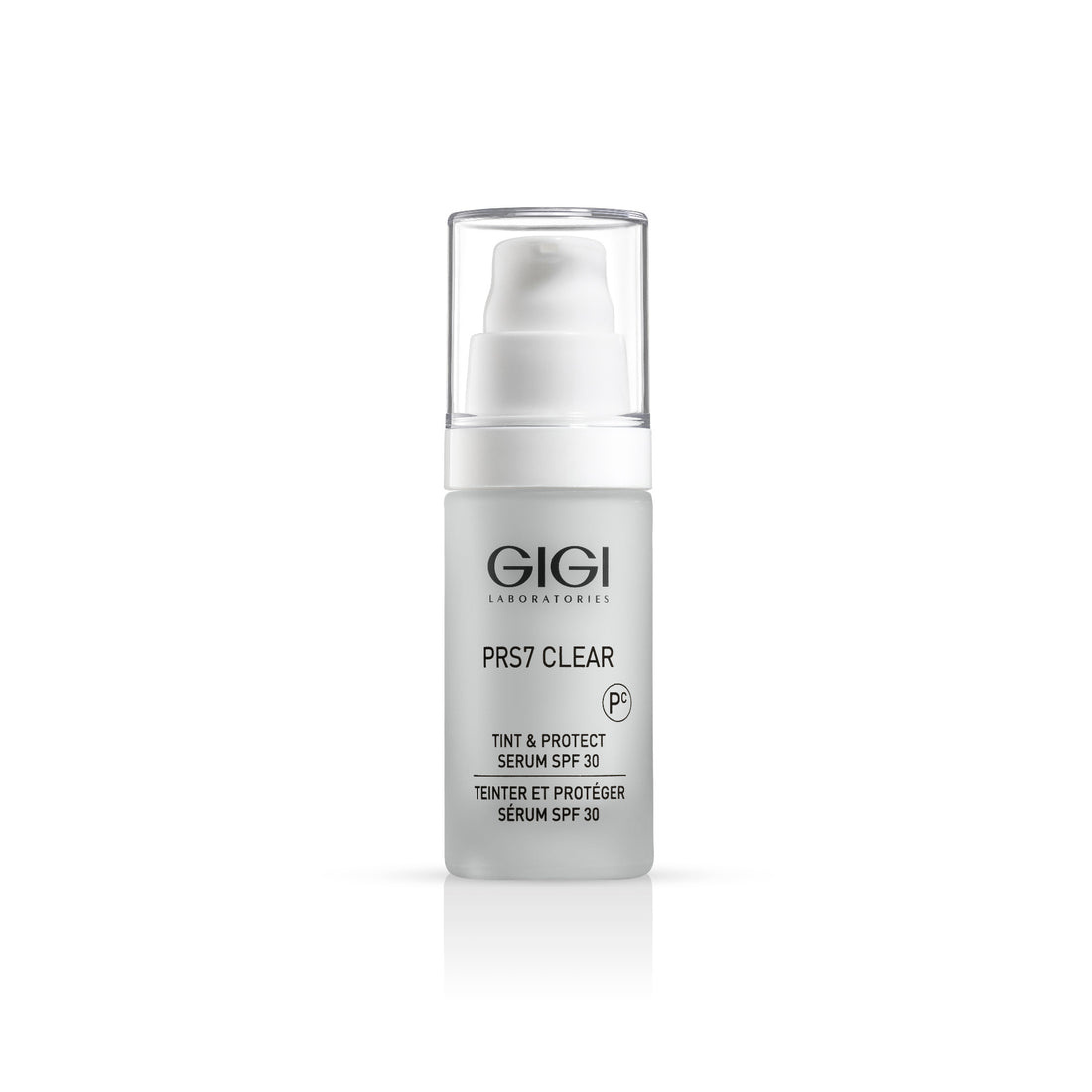 GIGI Laboratories | PRS7 Clear | tónované ochranné sérum SPF 30 | citlivá pleť | 30 ml
