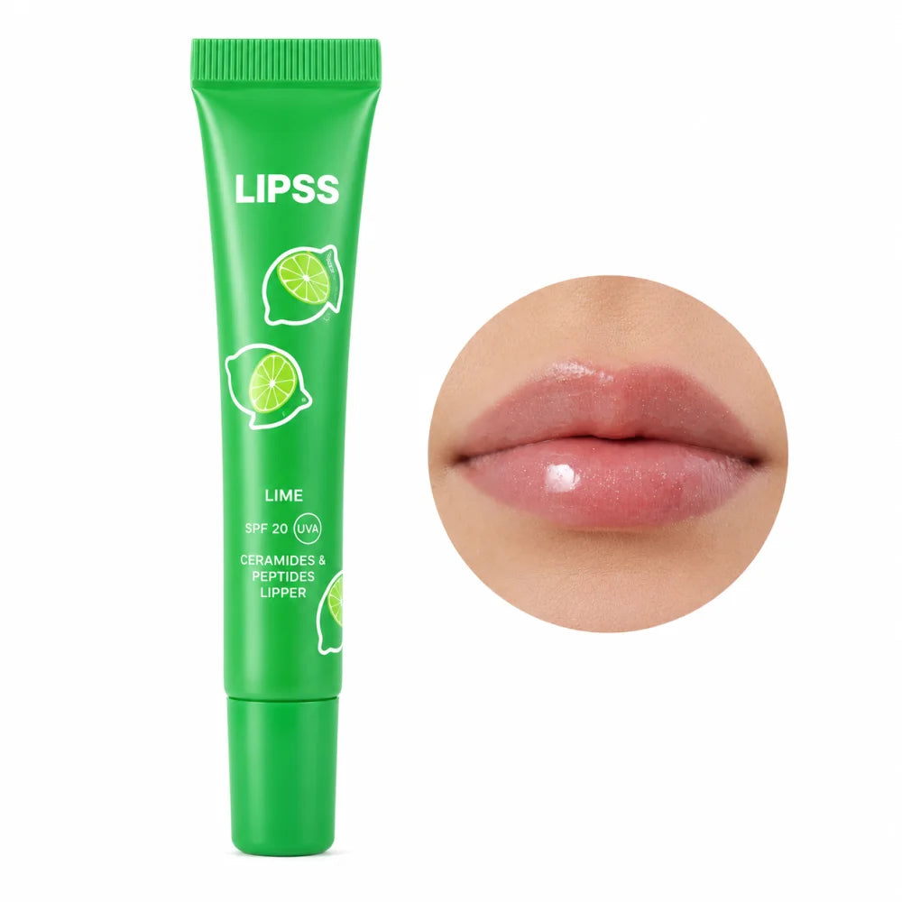 LIPSS LIME – pečující lesk na rty SPF 20