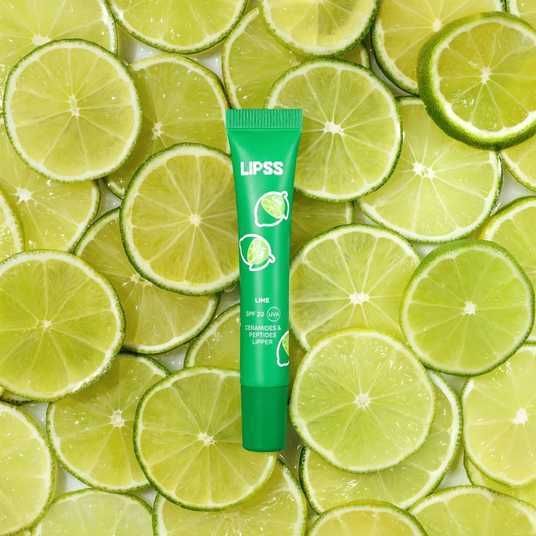 LIPSS LIME – pečující lesk na rty SPF 20