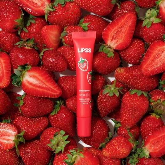 LIPSS STRAWBERRY – pečující lesk na rty SPF 20