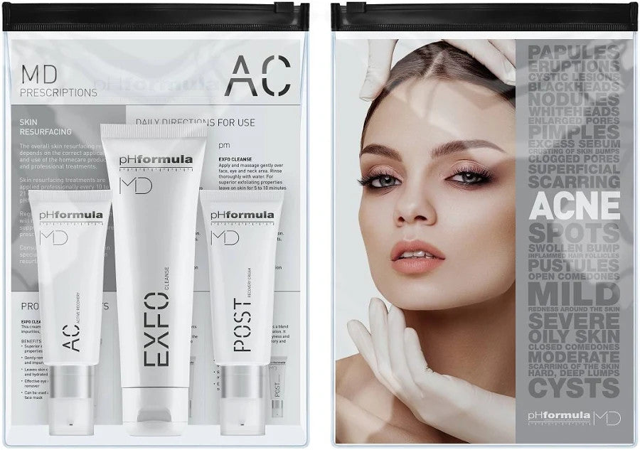 pHformula | MD A.C. | Homecare Kit | aknózní, mastná a problematická pleť | sada