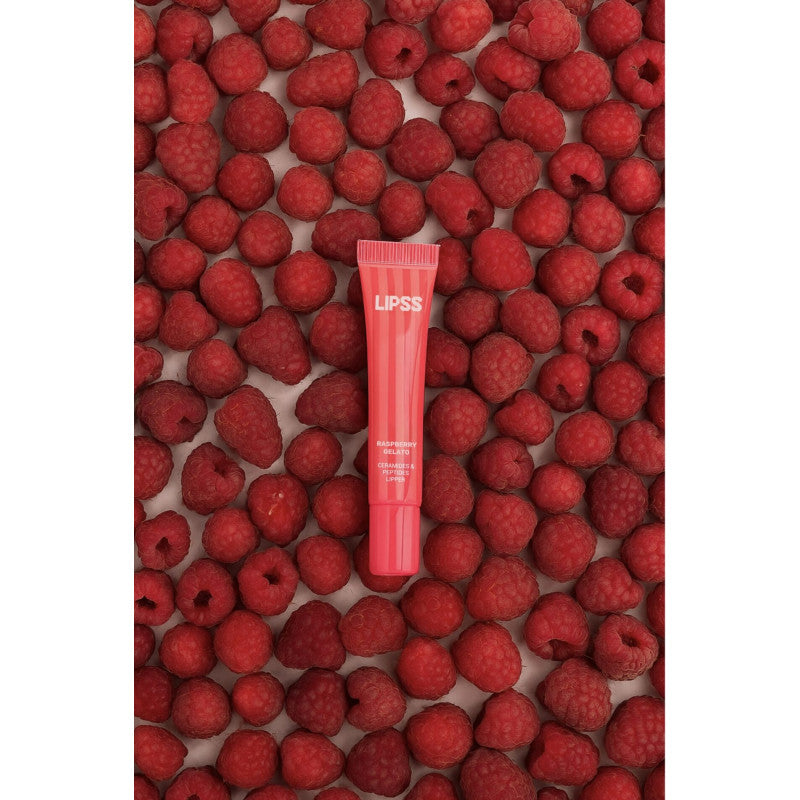 LIPSS RASPBERRY GELATO – pečující lesk na rty