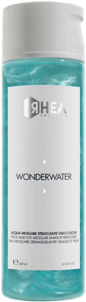 RHEA | WonderWater | micelární odličovač | obličej a oči, všechny typy pleti | 200 ml